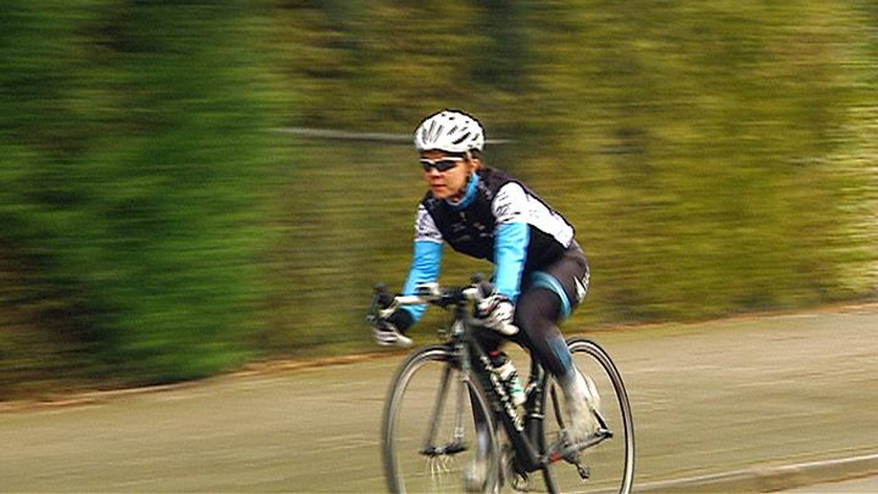 Wielrenster Petra Dijkman