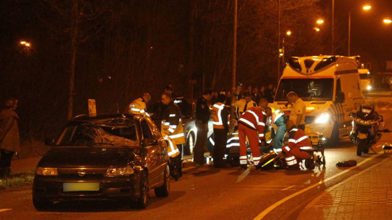 Na het ongeluk (foto: Marco van den Broek/SQ Vision)