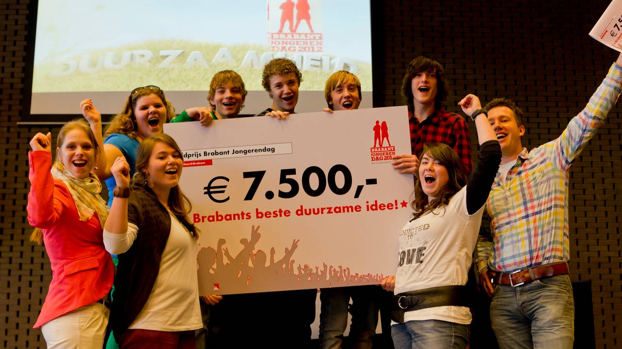 De winnaars van het Prinsentuin uit Breda (foto: Arold Brandse)
