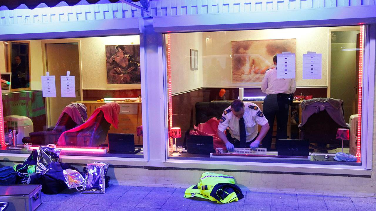 300 agenten werden ingezet bij de politie-actie.