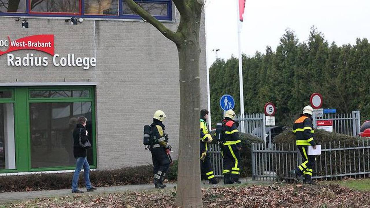 Vorige week werd de school ook ontruimd