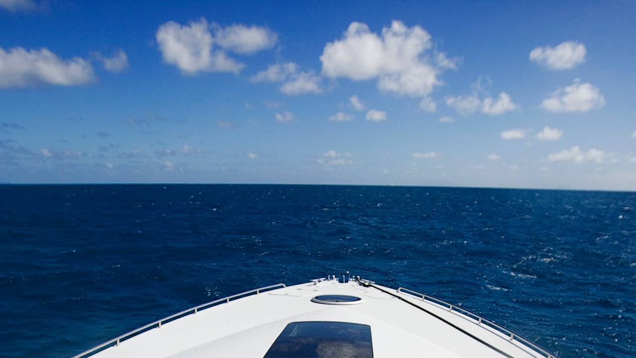 Een week lang op zee (foto: ANP)