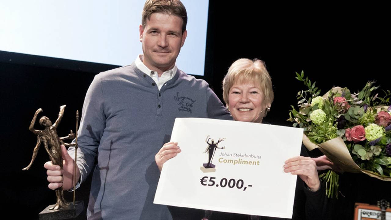 Ed Kooijmans (L) en Heleen Hoekstra.