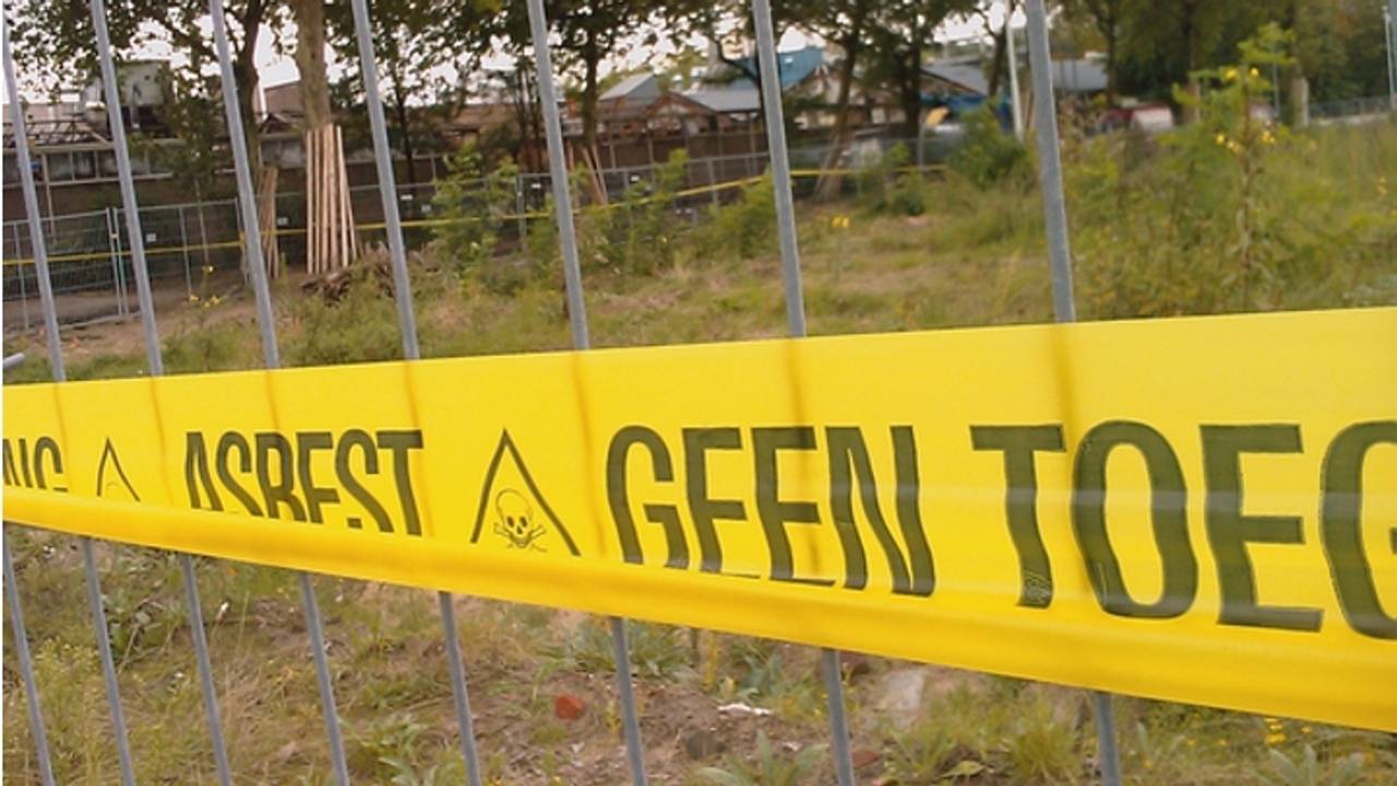 Asbest illegaal verwijderd