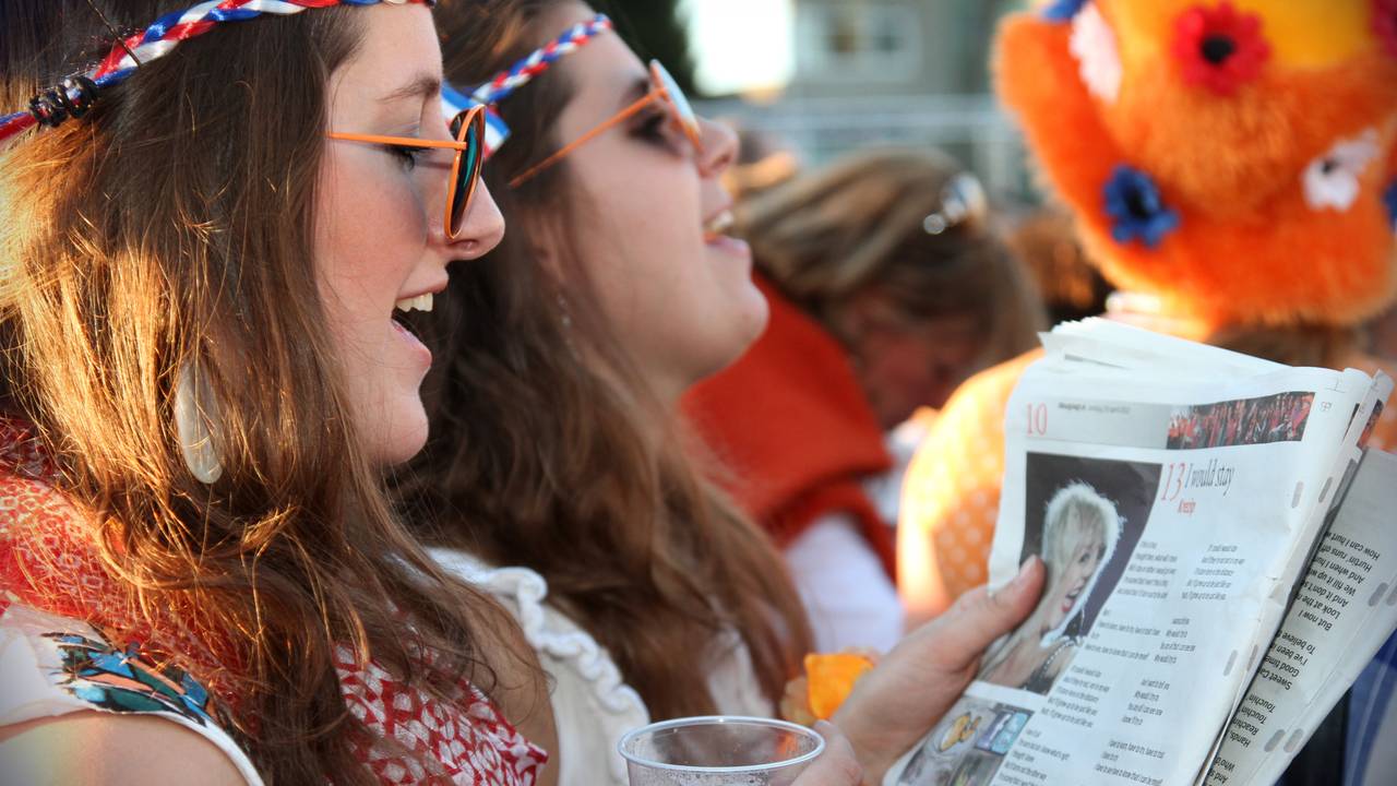 Oranje boven (foto: Martijn de Bie)