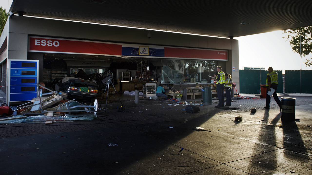 Door het ongeval overleed een man (foto: ANP)