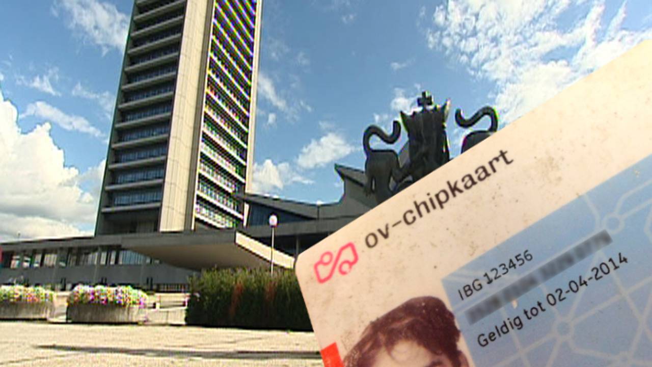 Met je OV-chipkaart het Provinciehuis in