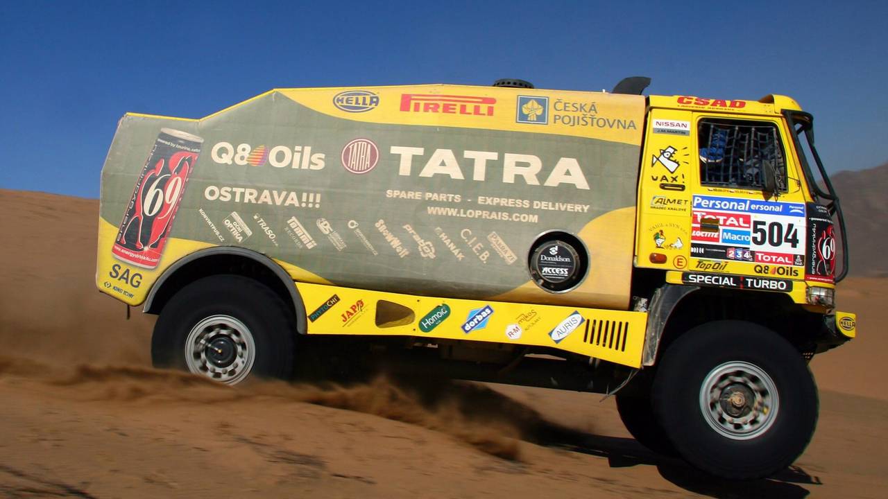 Ales Loprais was altijd onlosmakelijk met Tatra verbonden (Foto: ANP)