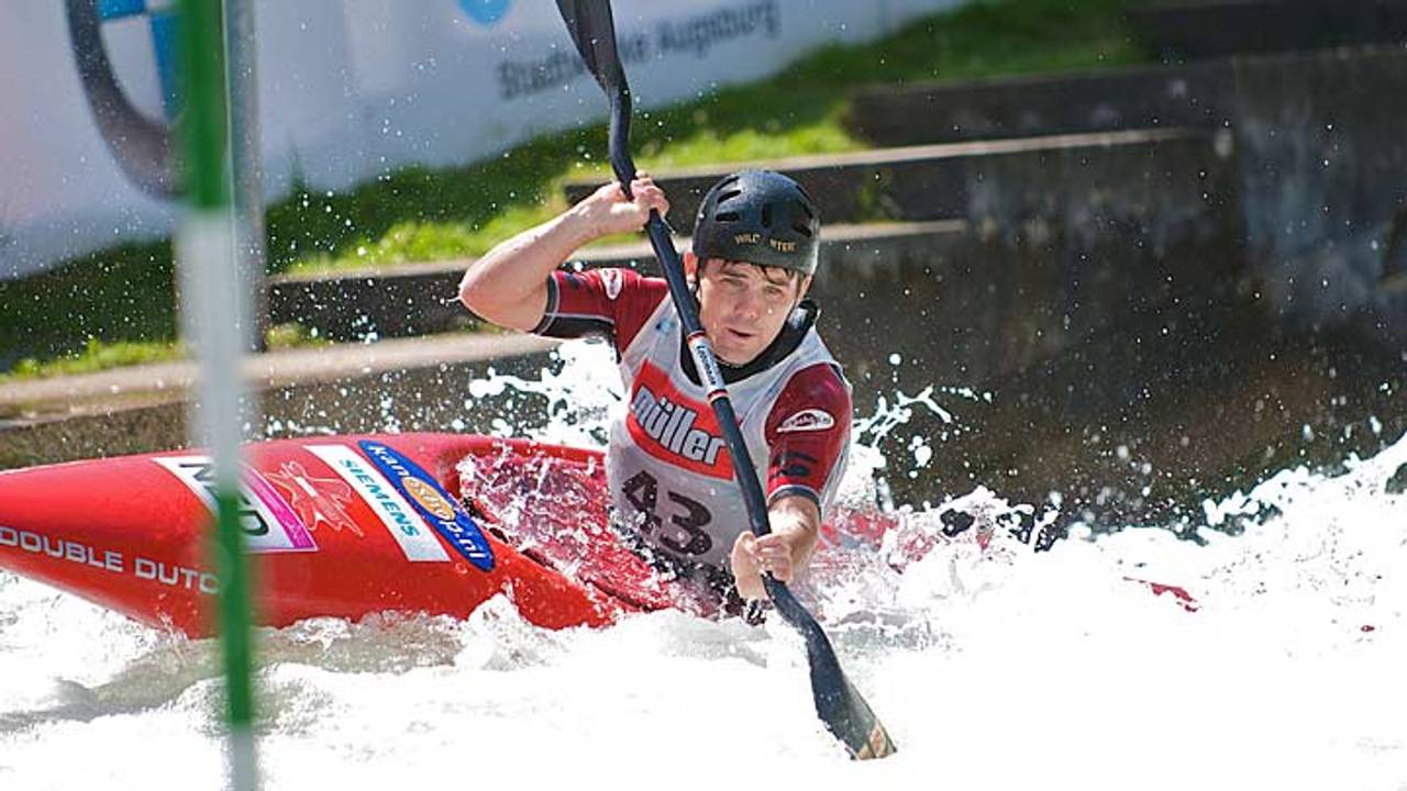 Bas Wesselink in actie (foto: Sportscene).
