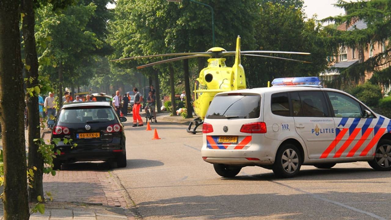 Traumahelikopter uitgerukt (Foto: Charles Mallo /SQ Vision).