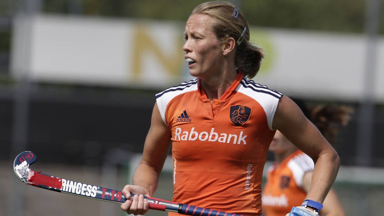 Marilyn Agliotti in actie (foto: ANP).