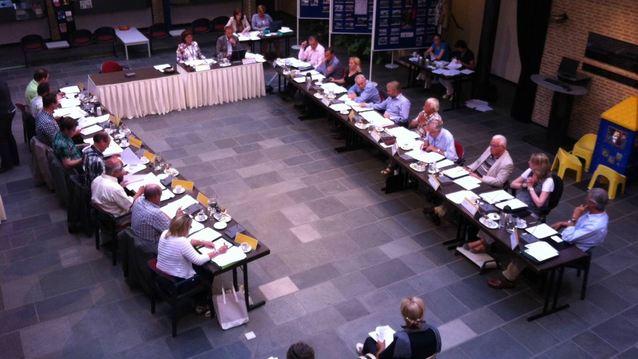 De gemeenteraad in Zundert.