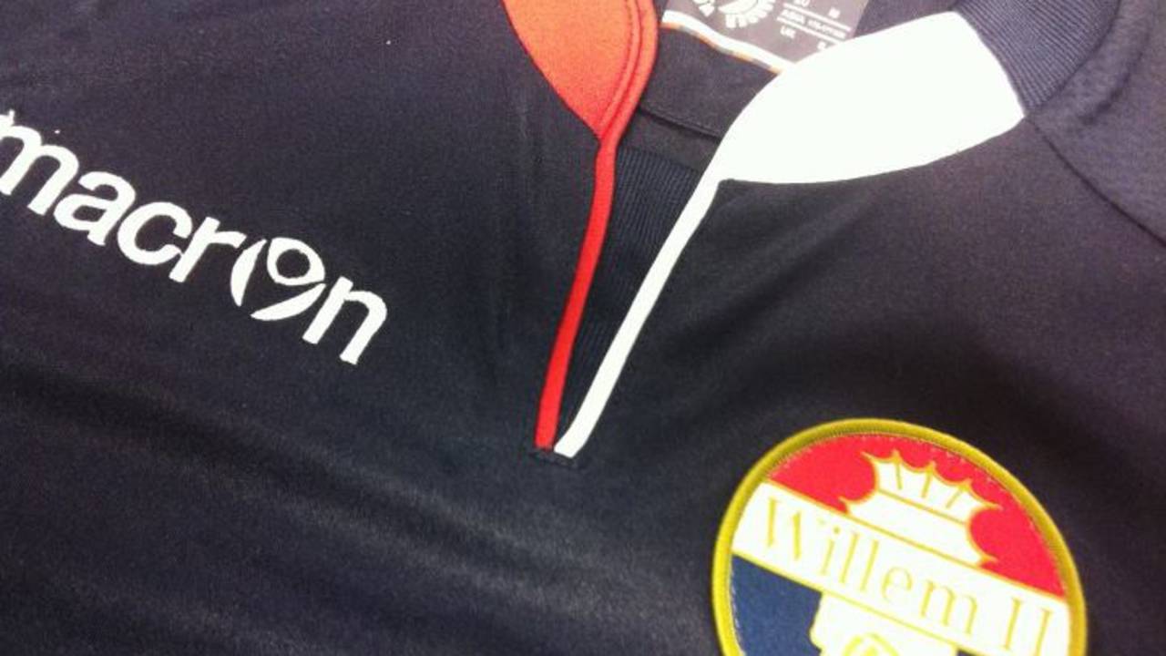 Het nieuwe uitshirt van Willem II (bron: Facebook)