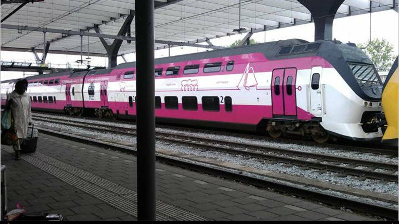 De RozeMaandagExpress vorig jaar.