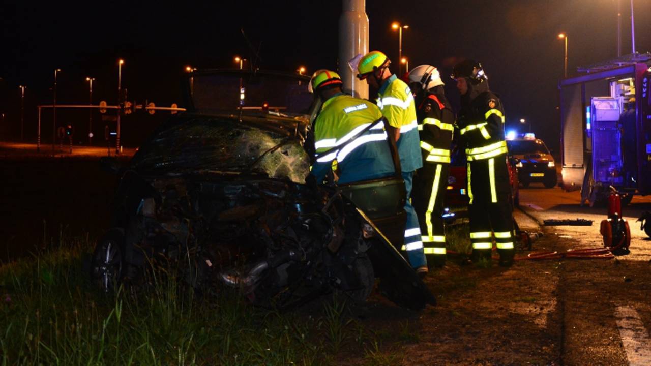 Brandweer moest er aan te pas komen (foto: Jack Brekelmans / JV Media).