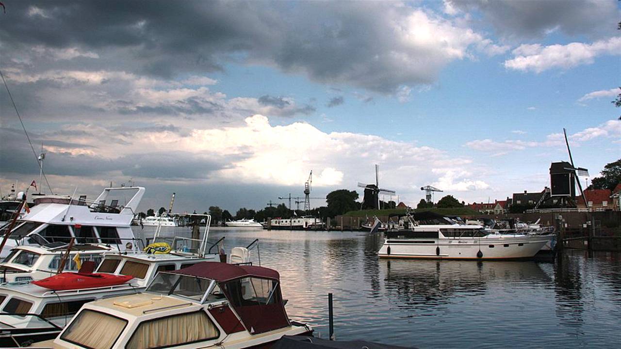 De haven van Heusden. (Foto: Lida Verkade)