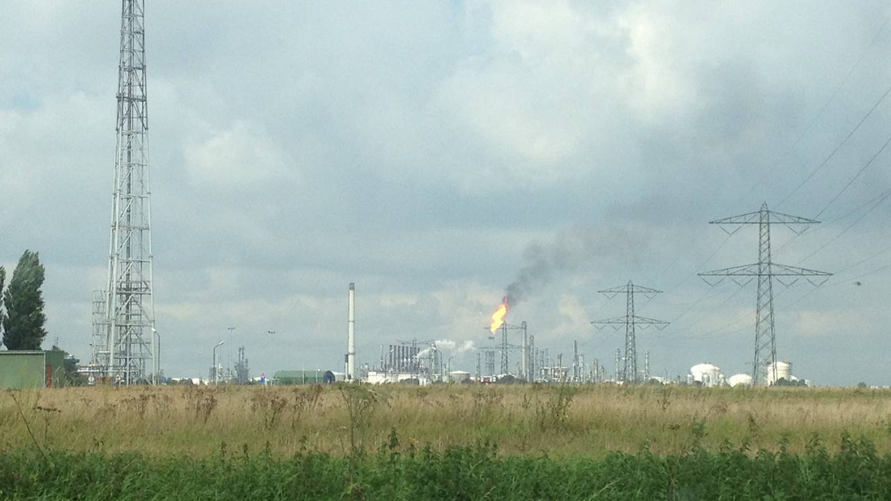 Het affakkelen bij Shell