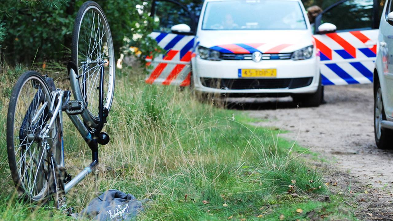 De fiets stond er heel bijzonder bij (foto: SQ Vision).