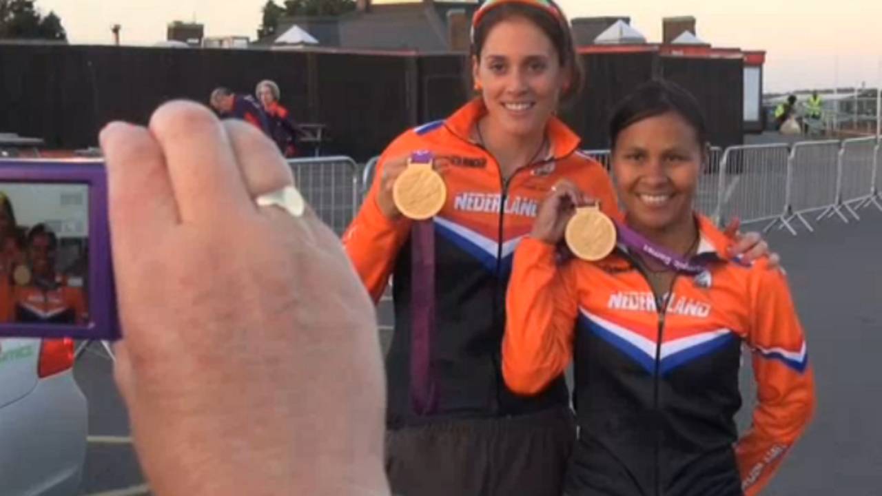 Kathrin Goeken lunchte op Paleis Noordeinde