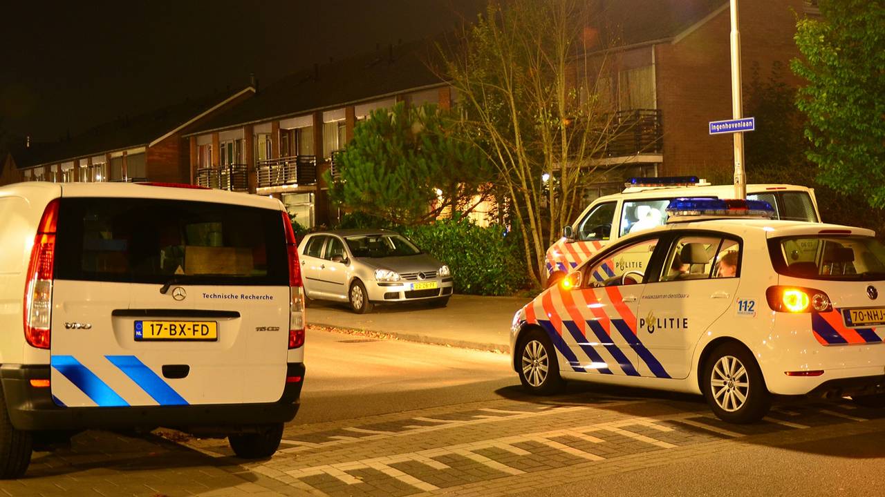 Woningoverval Tilburg (foto: Jack Brekelmans / JV Media)