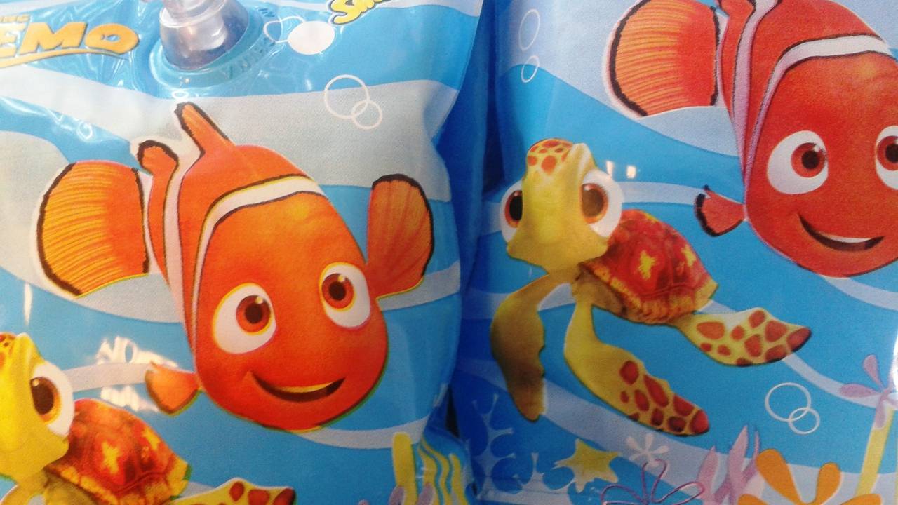 De Finding Nemo zwemarmbandjes