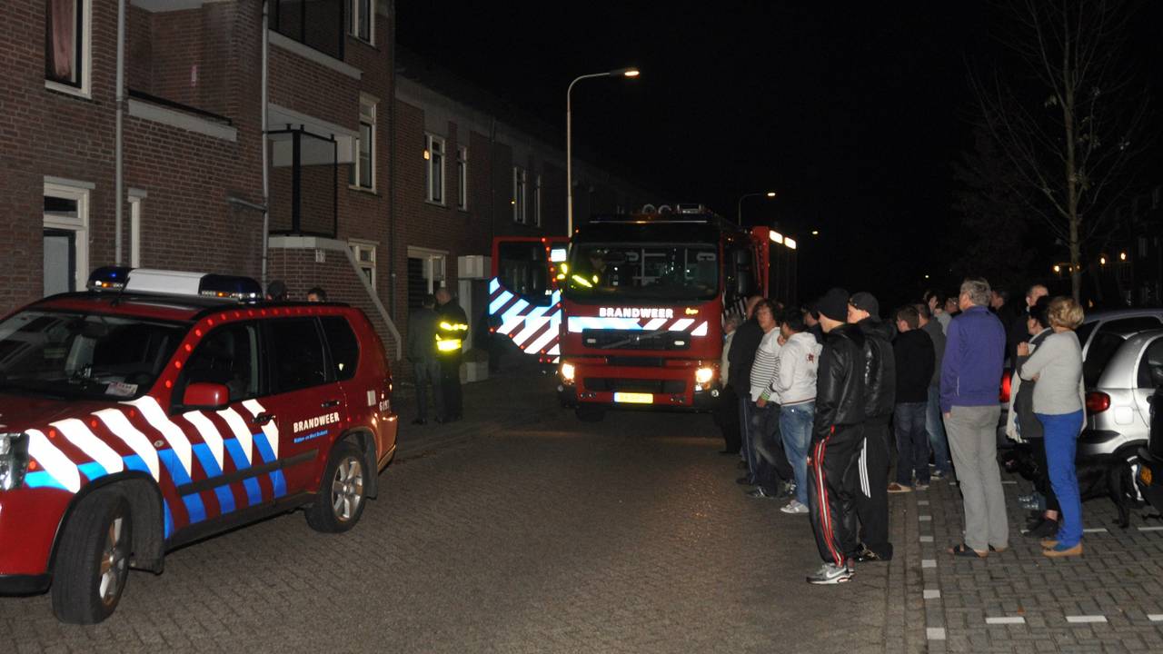 Het incident trok bekijks (foto: Jules Vorselaars/JV Media)
