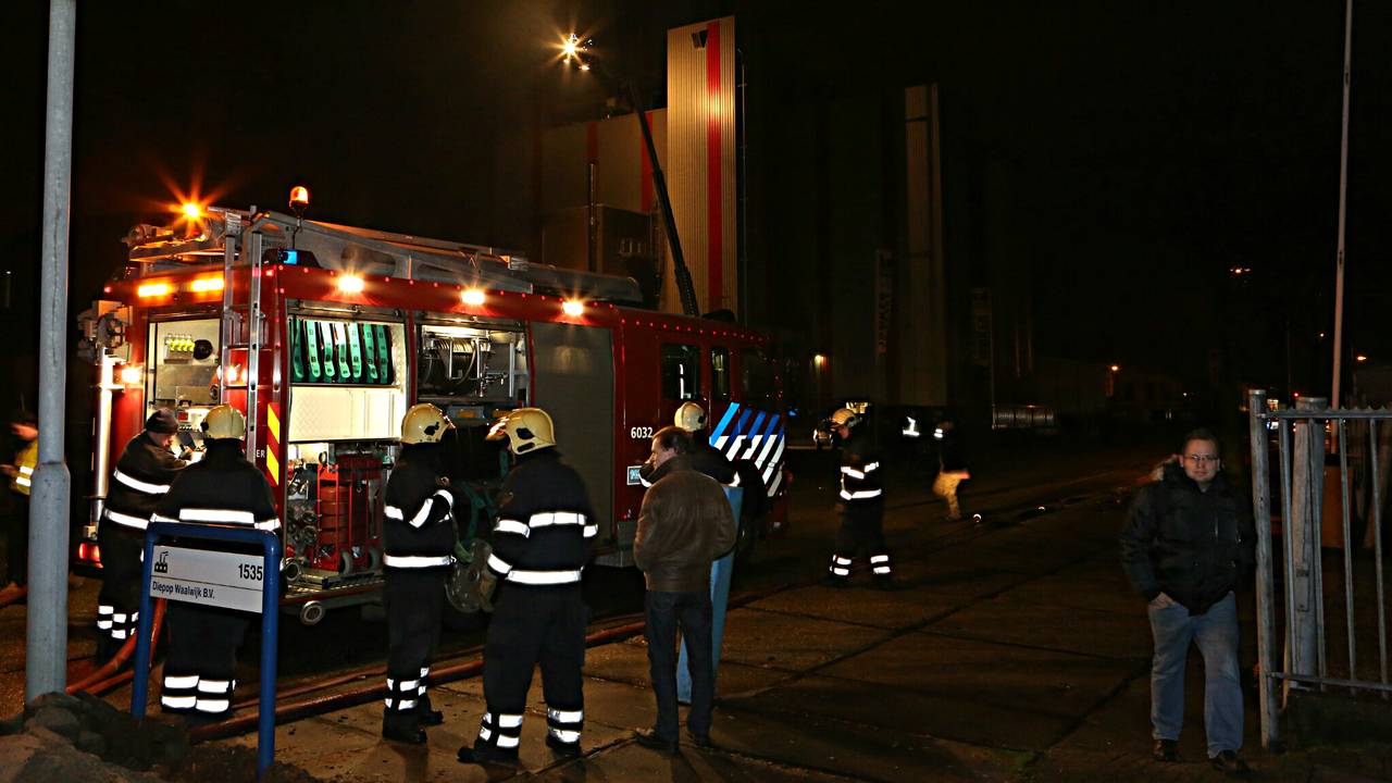 Brand bij Jonker Petfood Foto: Erik Haverhals/FPMB)