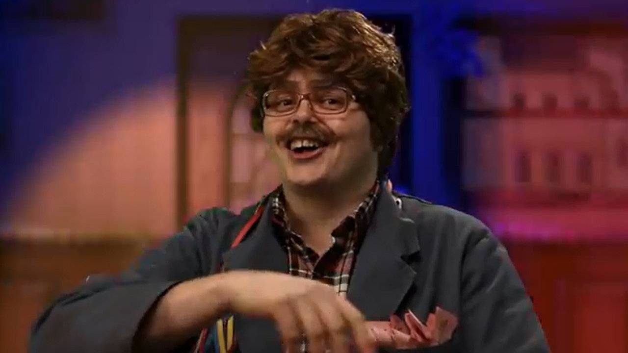 Lamme Frans in de clip van 'Alles in een'