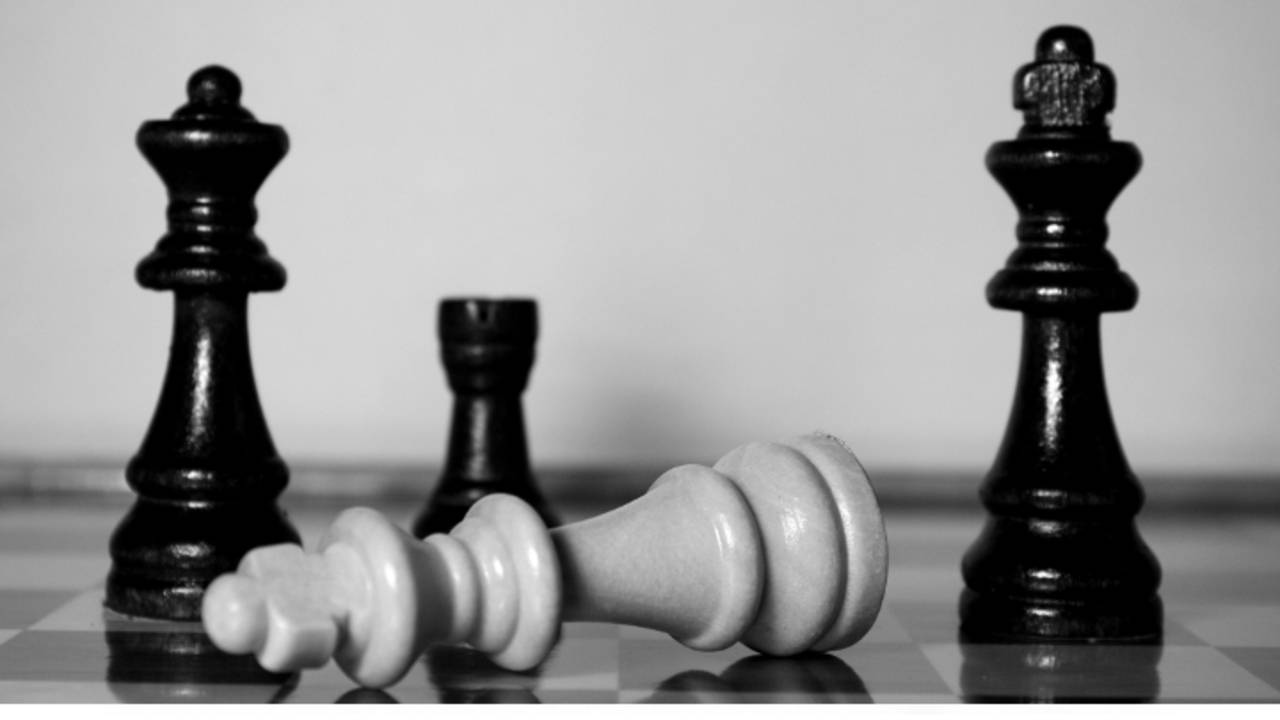 Schaakwedstrijd loopt uit de hand (foto: SXC.hu)