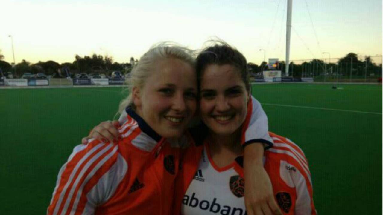 Marloes Keetels (rechts) en Ireen van den Assem.