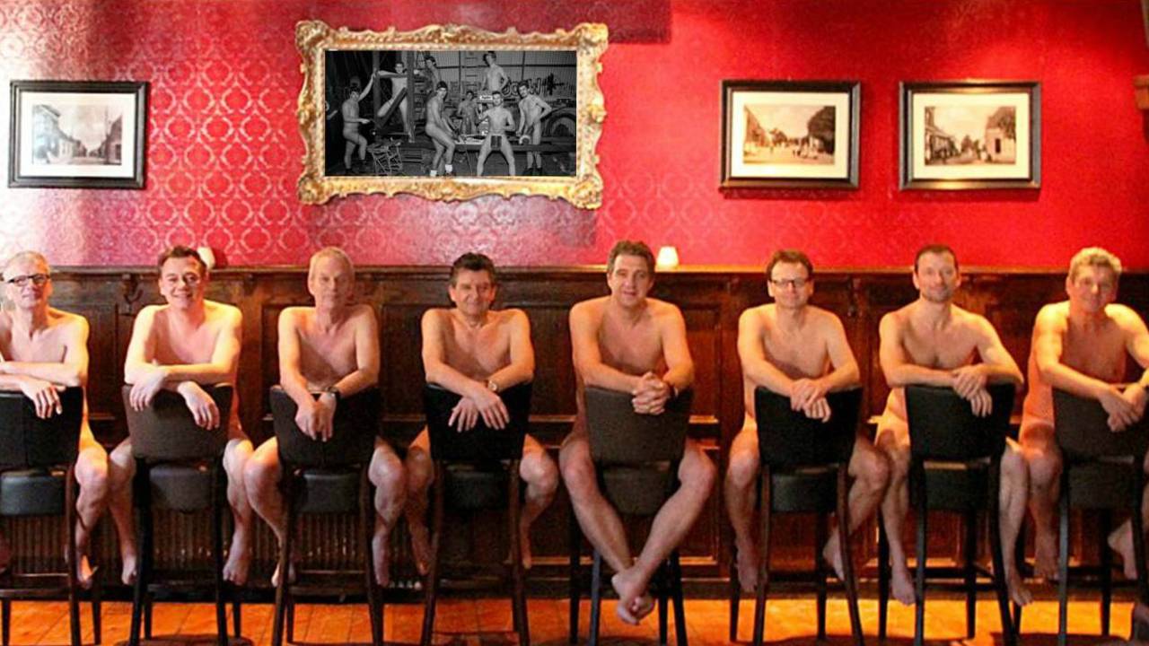 De Gaffels maken blootkalender (foto: De Gaffels)