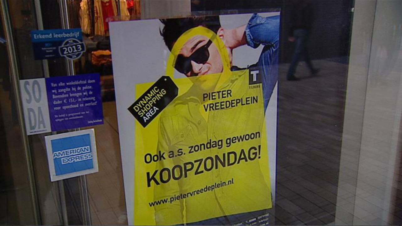 Afgelopen zondag gingen winkels toch open.