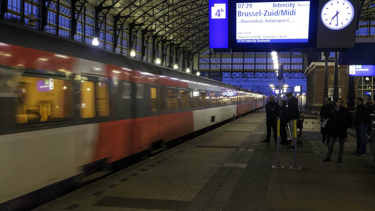 Geen treinverkeer van en naar België (Foto: ANP)