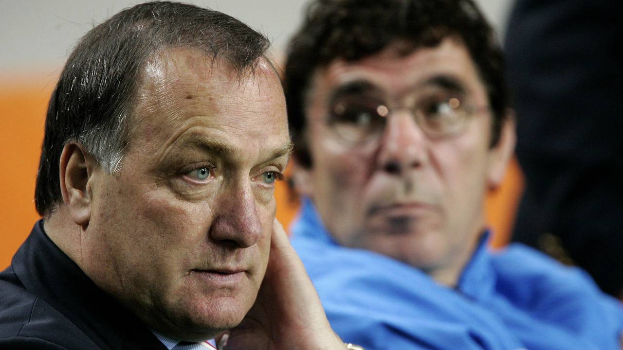 Van Hanegem was assistent onder Advocaat. (Foto: ANP)