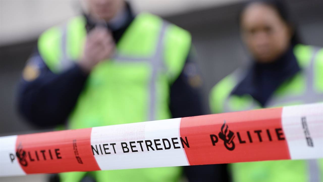 De mannen reden in een gestolen auto. (foto: ANP)