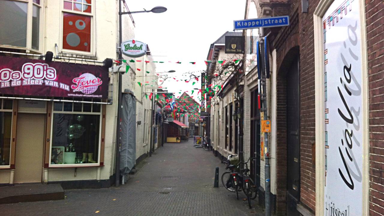 De Klappeijstraat in Oosterhout, waar de mishandeling in januari plaatsvond.