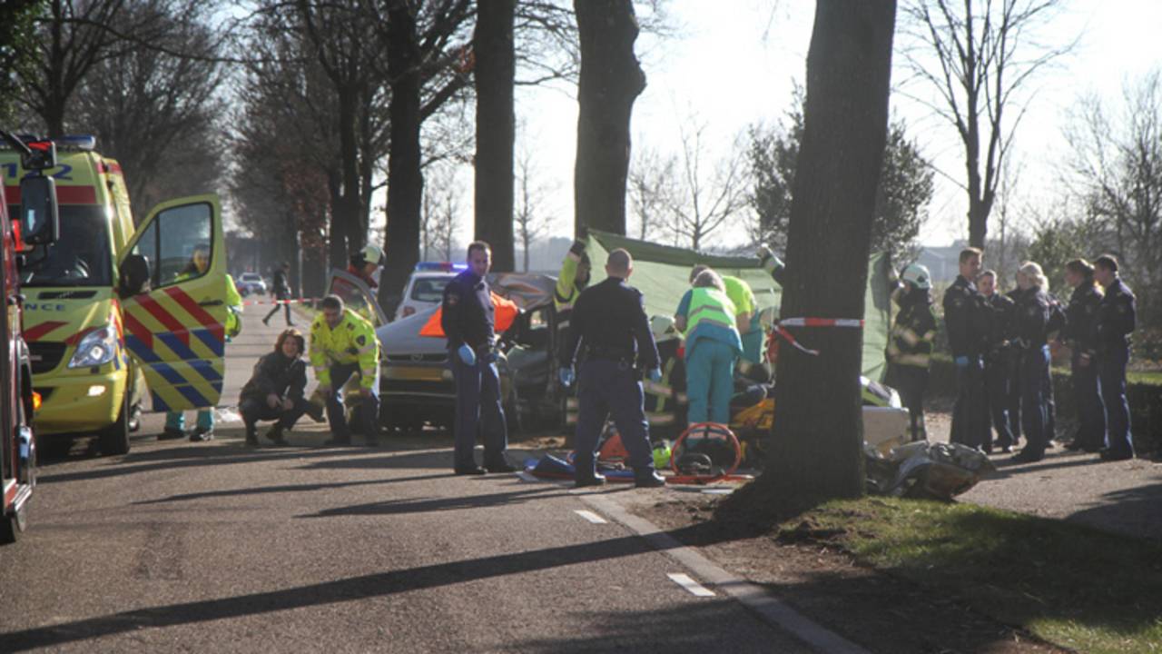 Ongeluk Zijtaart eist leven Jeroen (foto: Marco van den Broek/SQ Vision)