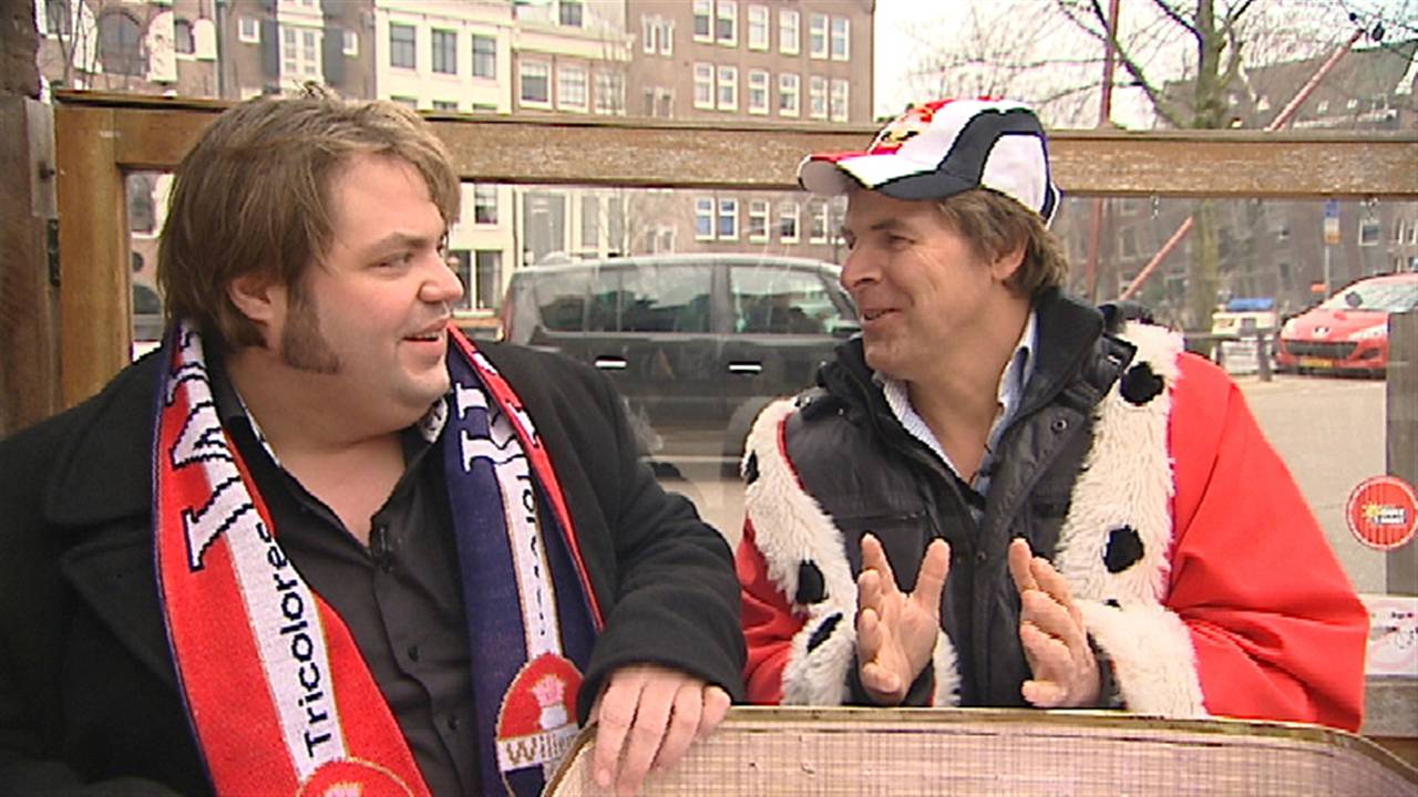 Toine van Peperstraten hier met Frank Evenblij
