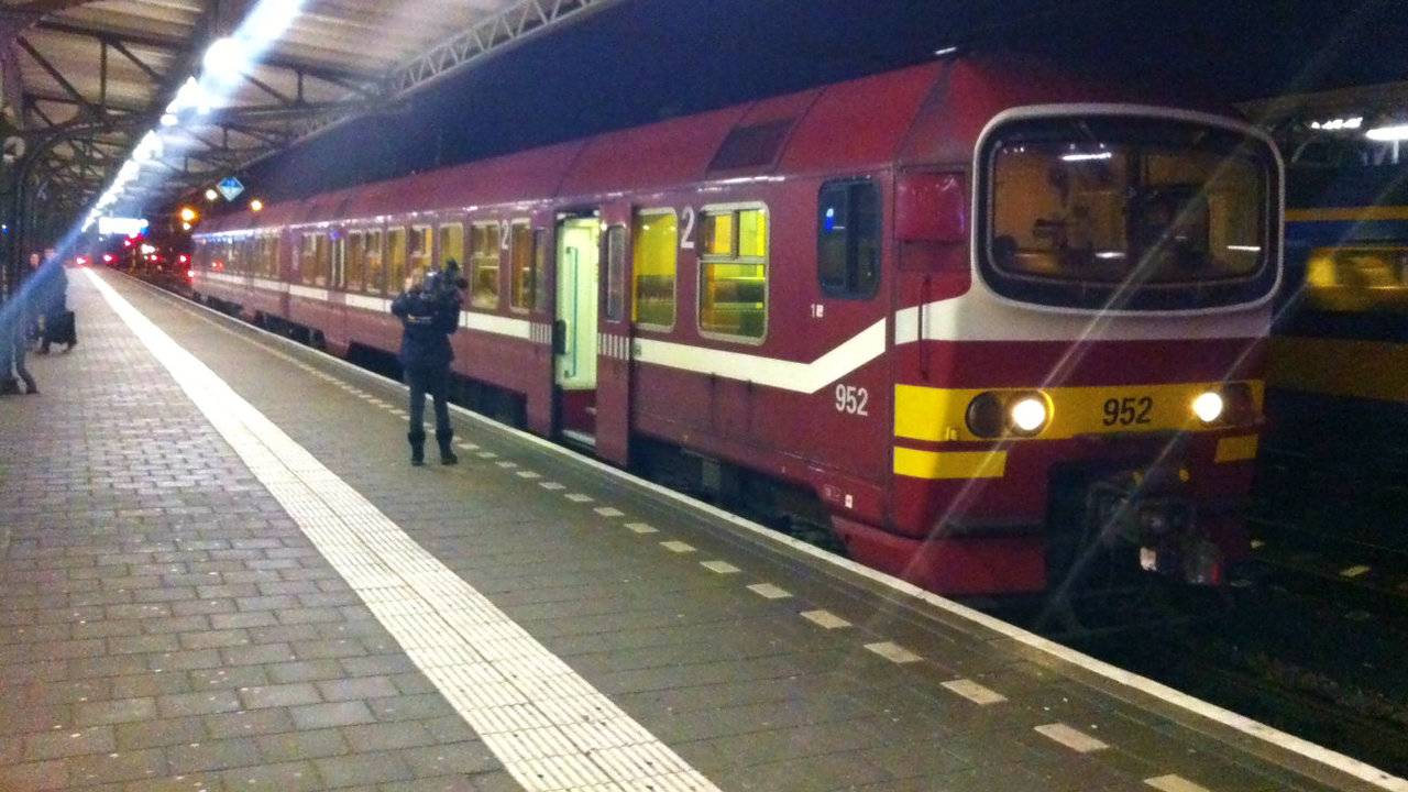 De intercity tussen Roosendaal en Antwerpen