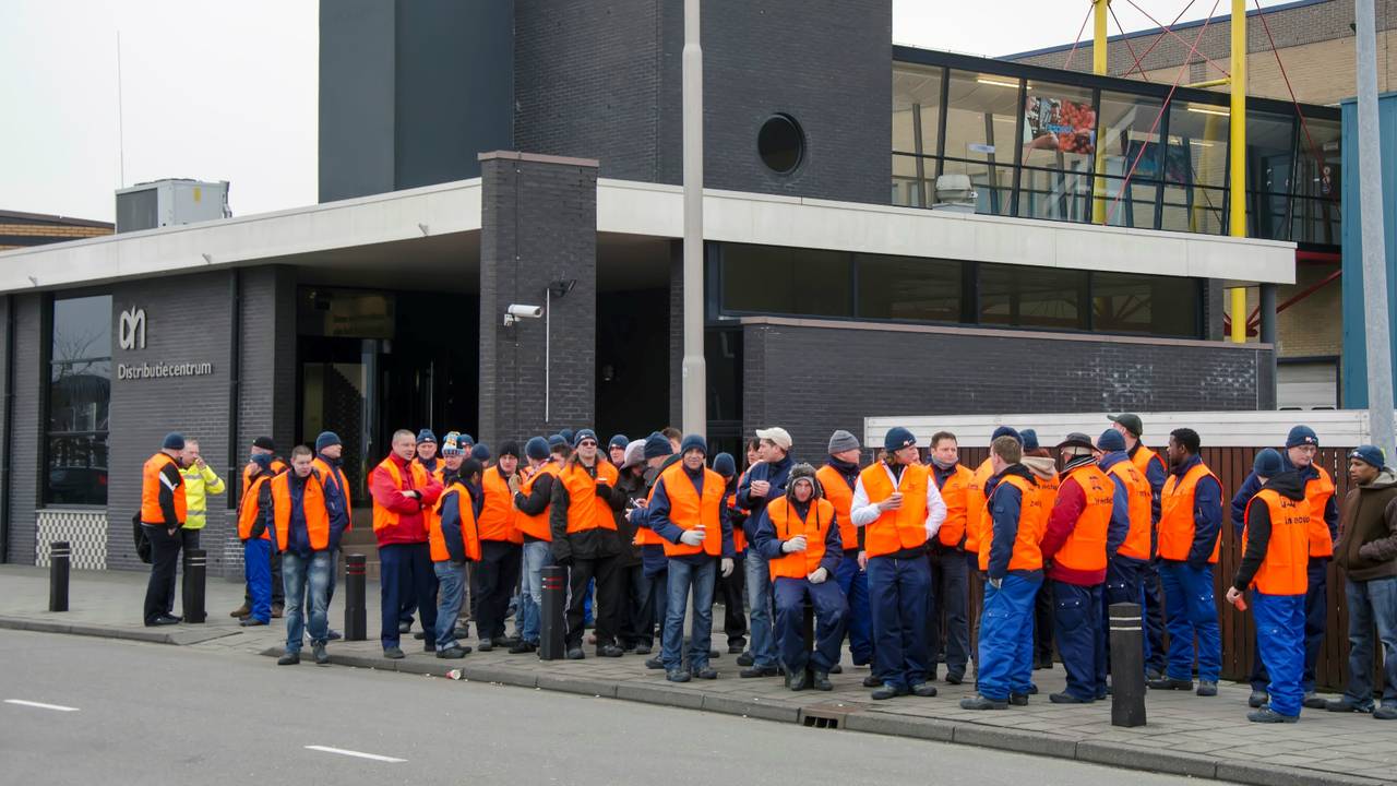 De stakingen worden in het weekend voortgezet.