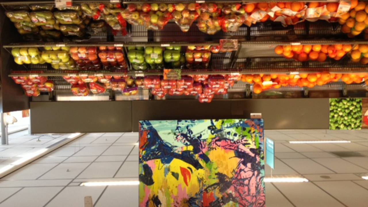 Kunstwerken kopen in Albert Heijnsupermarkt in EttenLeur Omroep Brabant
