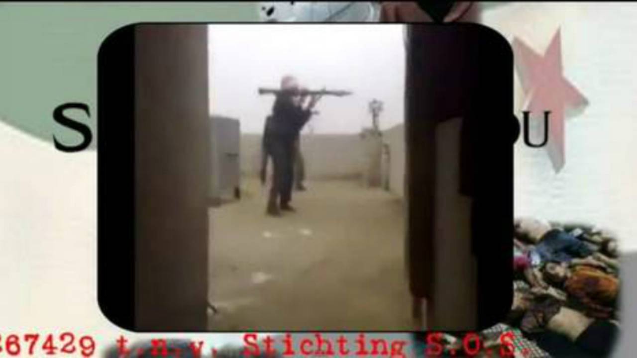 Fragment uit spotje SOS-Stichting om geld in te zamelen (bron: YouTube)