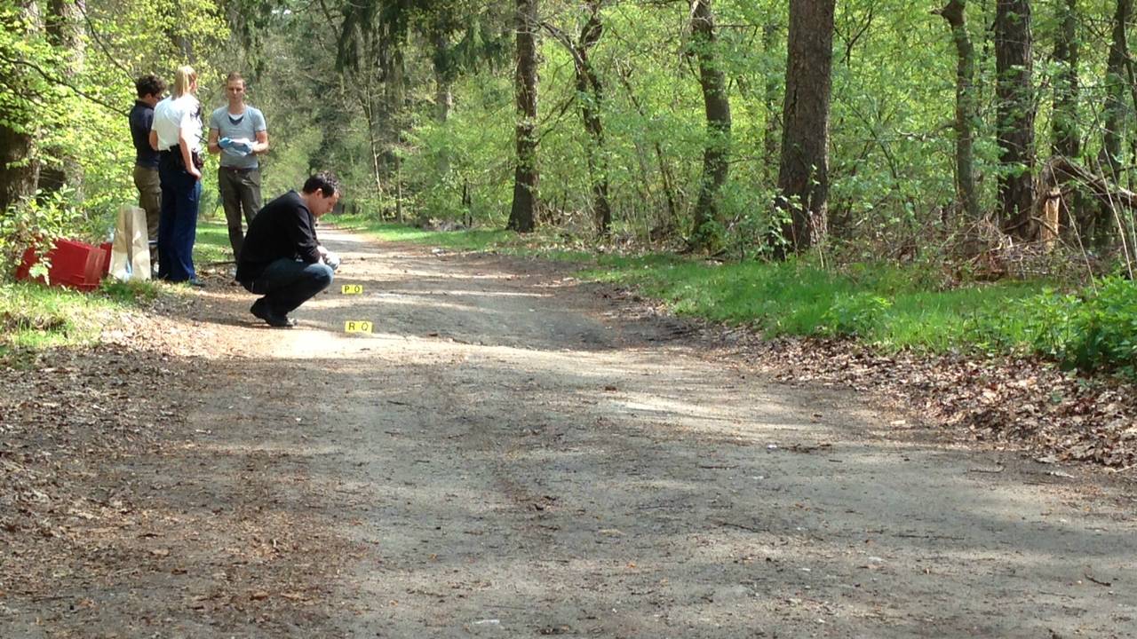 Vindplaats van de auto (foto: Rob van Kaathoven)