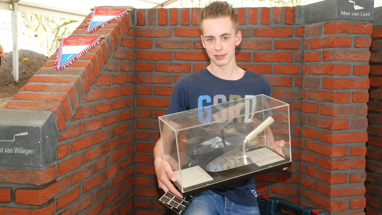 Winnaar Max van Lent