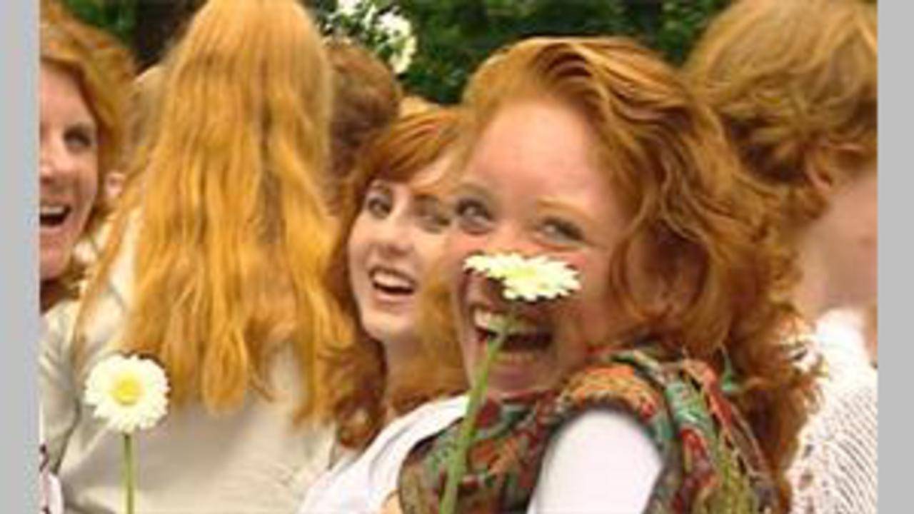 Speciaal voor Roodharigendag in Breda stuurt Schotland een vliegtuig