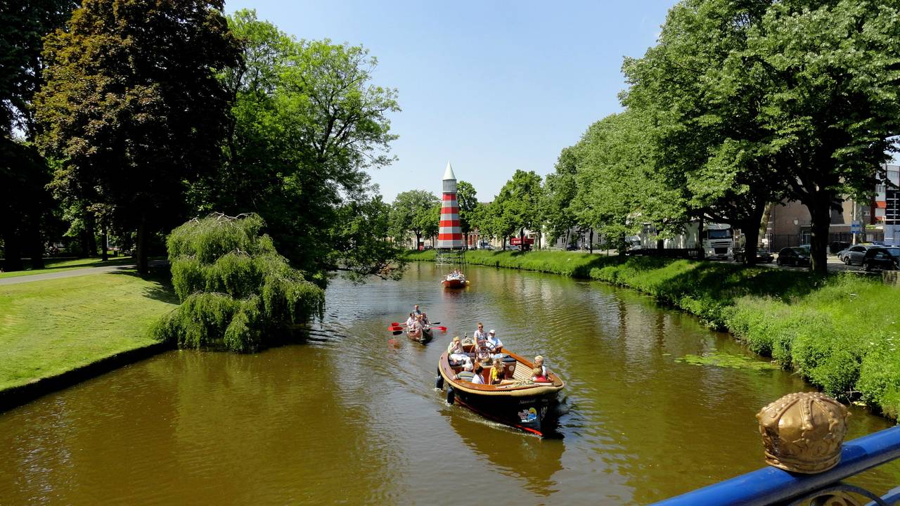 Het zwemwater in Breda is te koud (Foto: Henk Voermans)