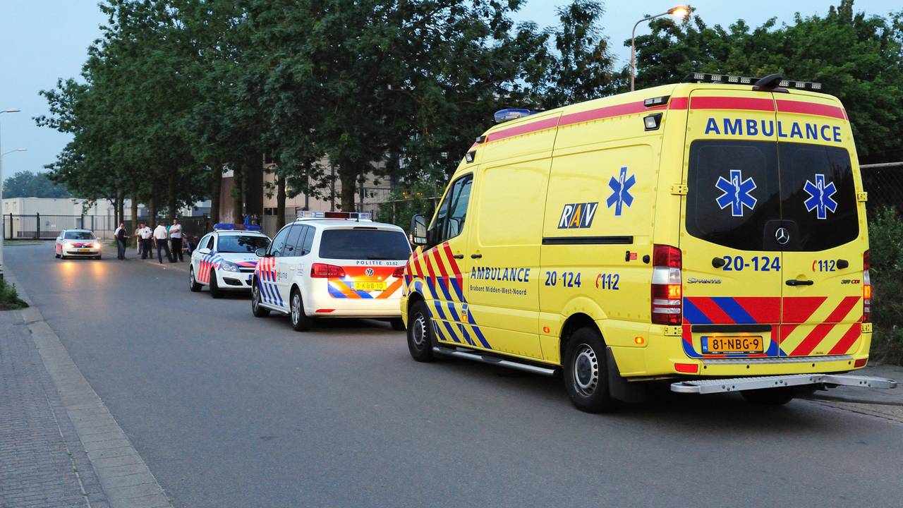Steekpartij bij daklozenopvang 't IJ aan de Slingerweg in Breda (Foto: Rob de Haas/Mainstay Media)