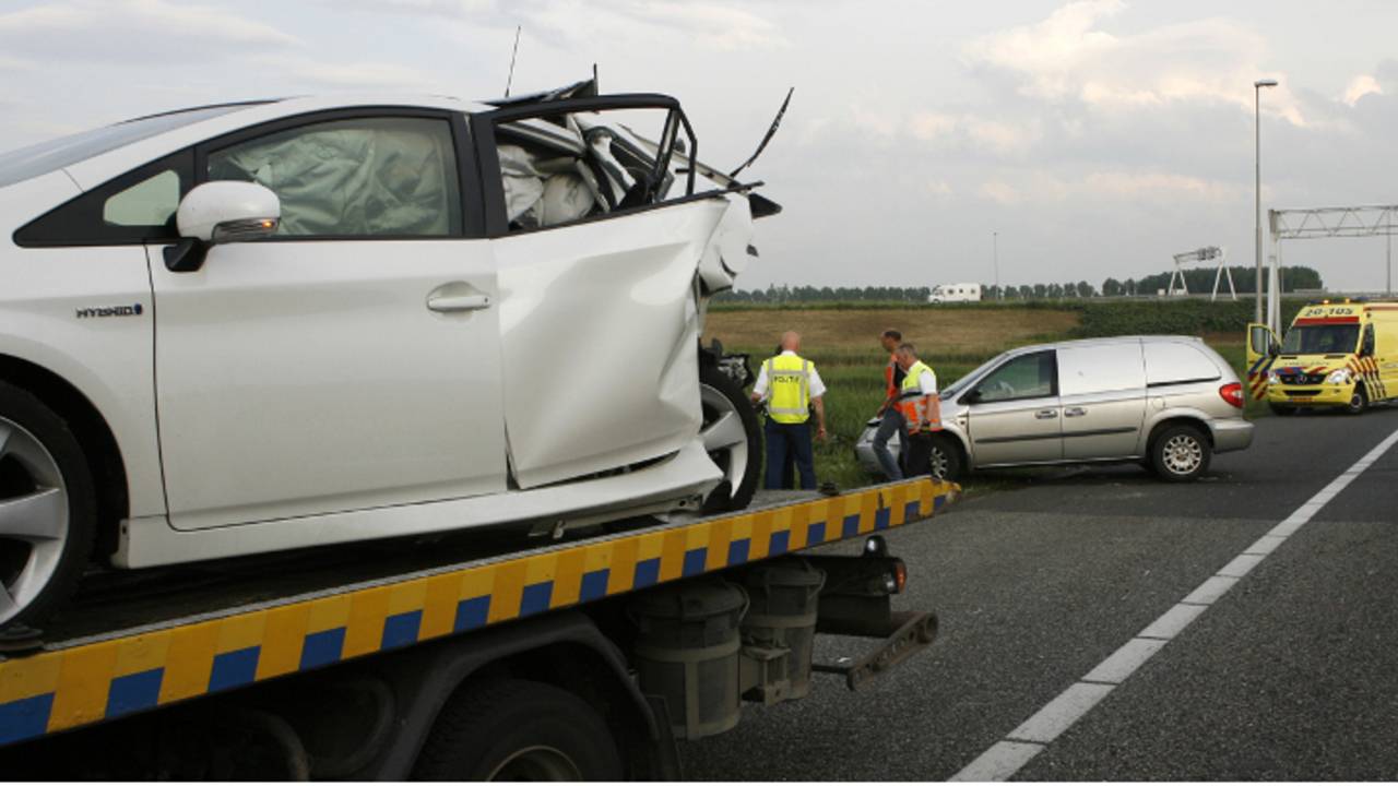 Eerste ongeval (foto: Remco de Ruijter Fotografie& Video)