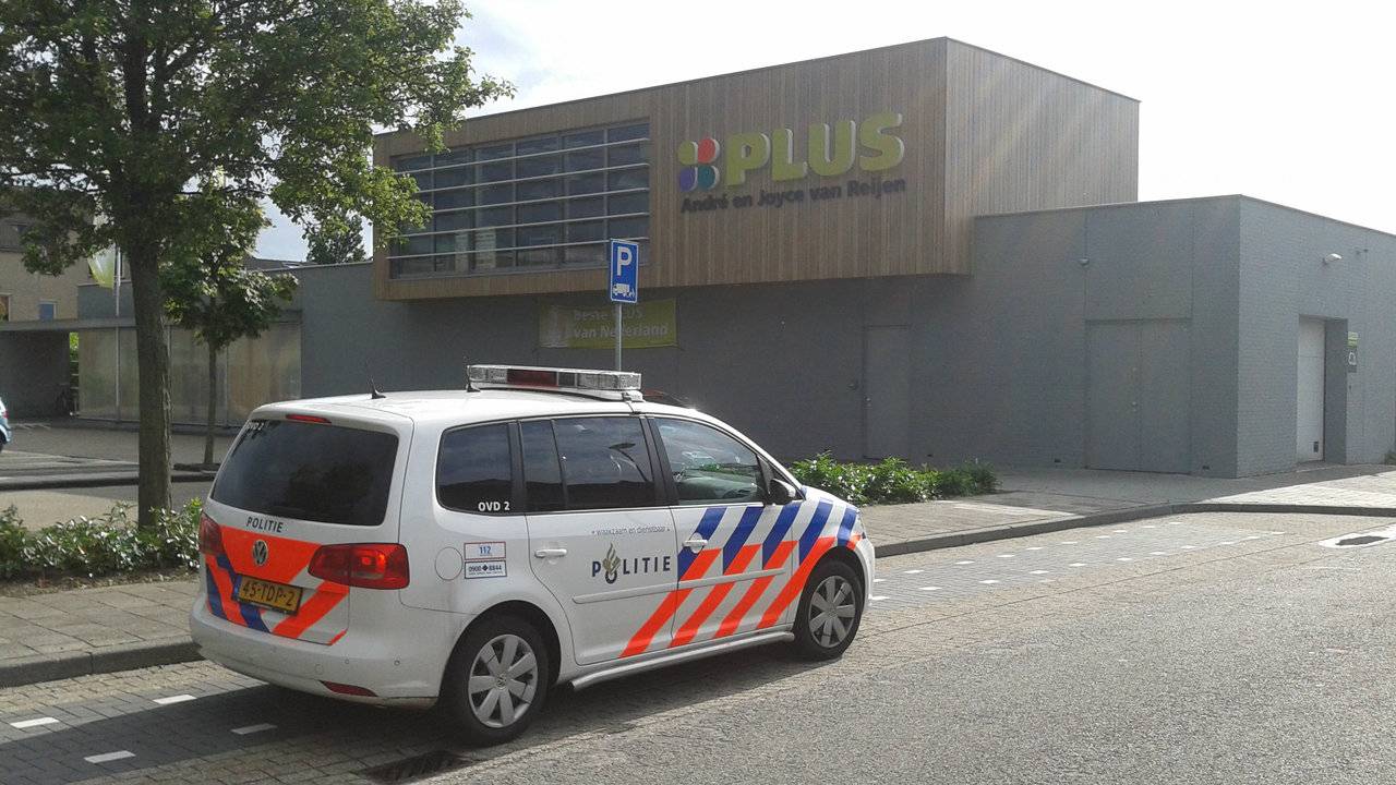 Gewapende overval in Veldhoven (foto: Rico Vogels / SQ Vision Mediaprodukties)
