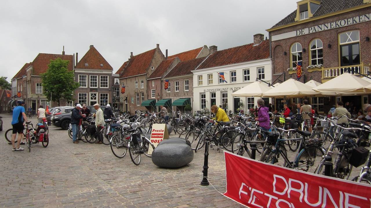 De historische Vismarkt in Heusden. (Foto: Margreet van Vianen)